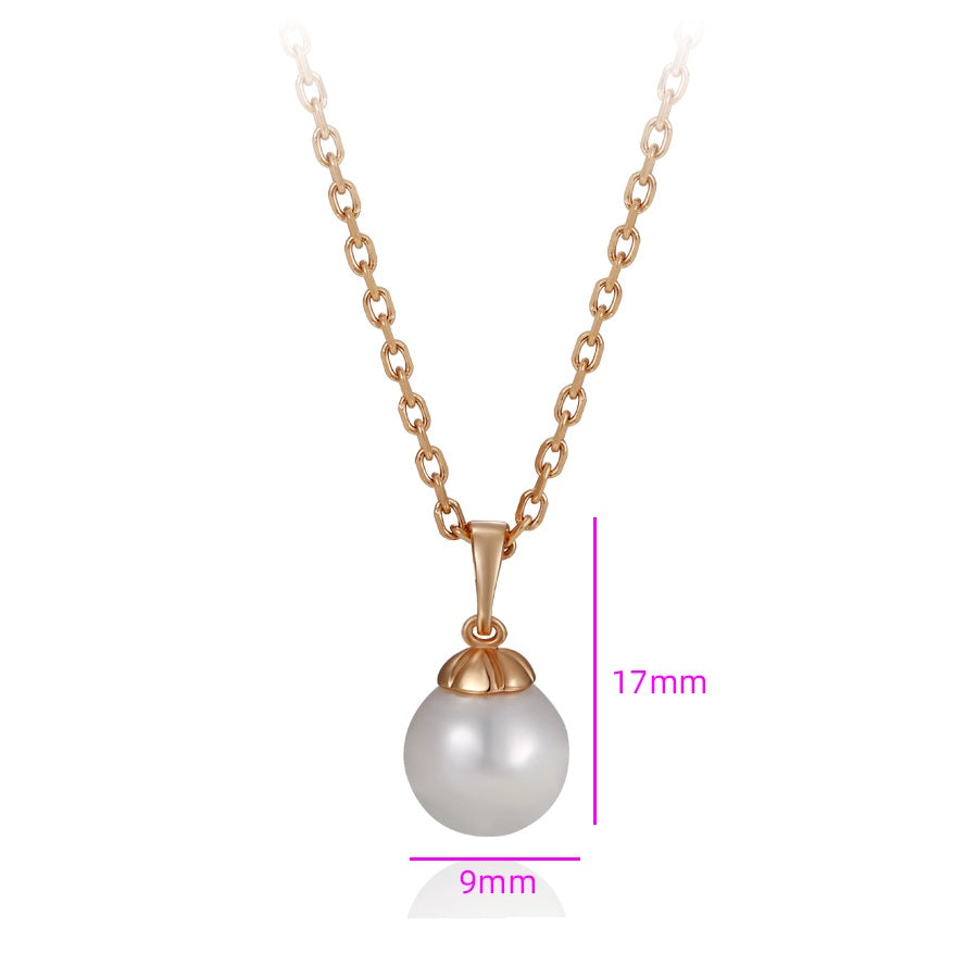 Shree elegant 24K gold color necklace (45971-A1)