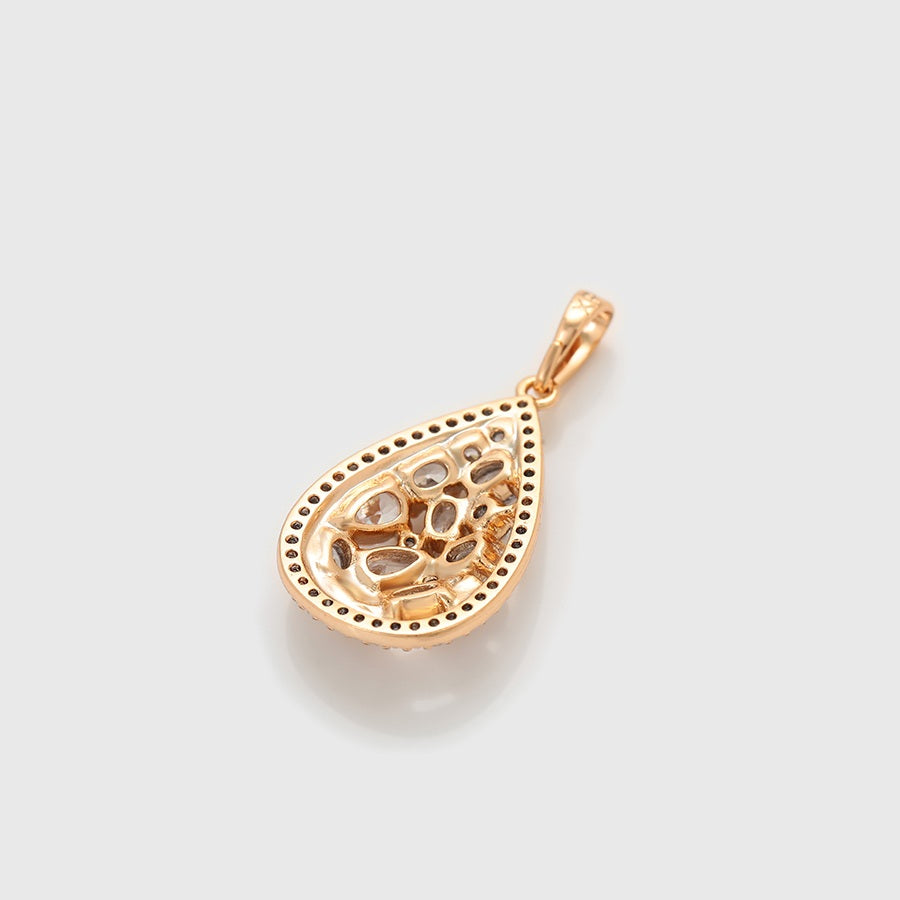 Shree fashion elegant 18K gold color pendant （X000764193）