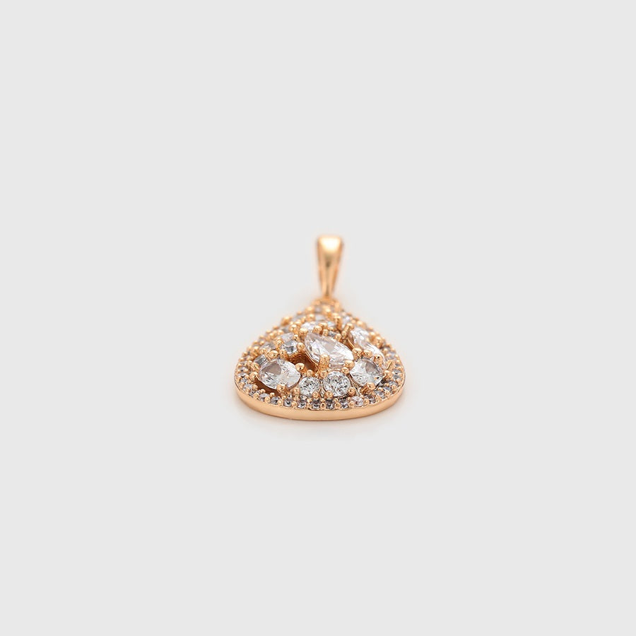 Shree fashion elegant 18K gold color pendant （X000764193）