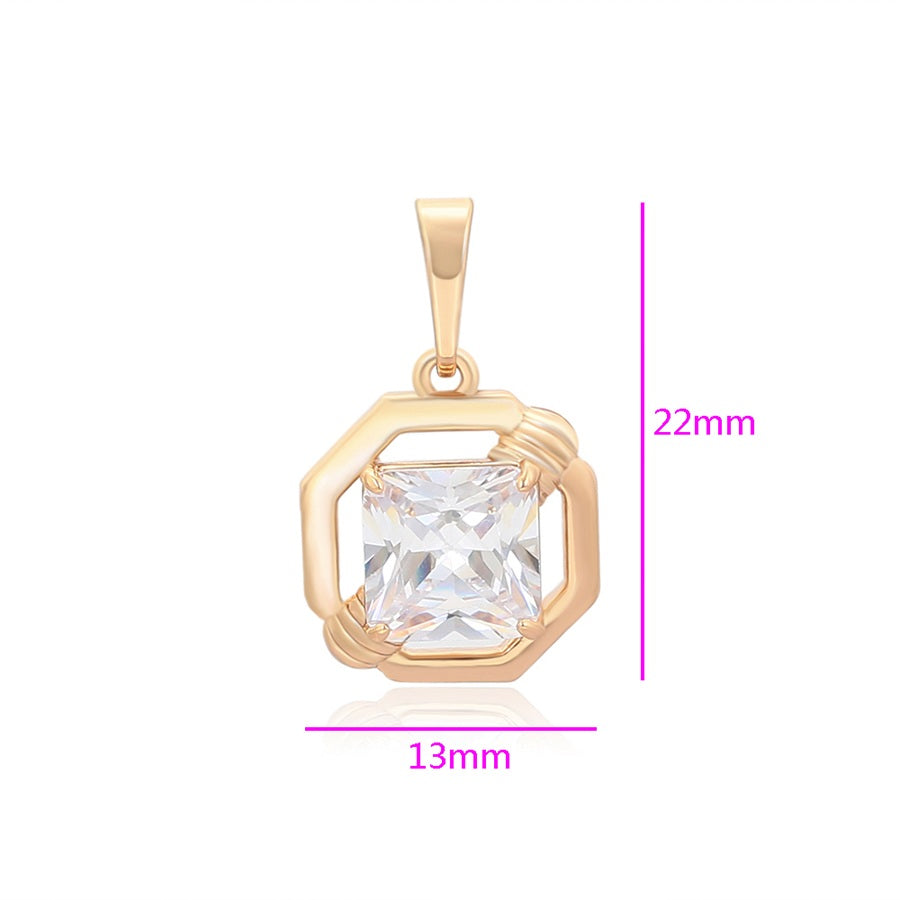 Shree fashion 18K gold color pendant (X000913347)