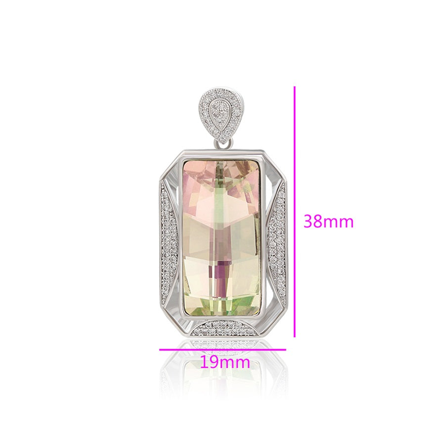 Shree  fashion platinum plated pendant (14P2521936)