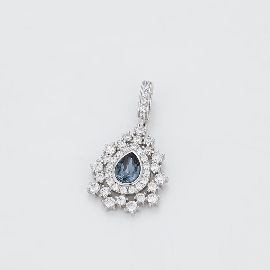 Shree fashion platinum plated pendant (14P2521907)