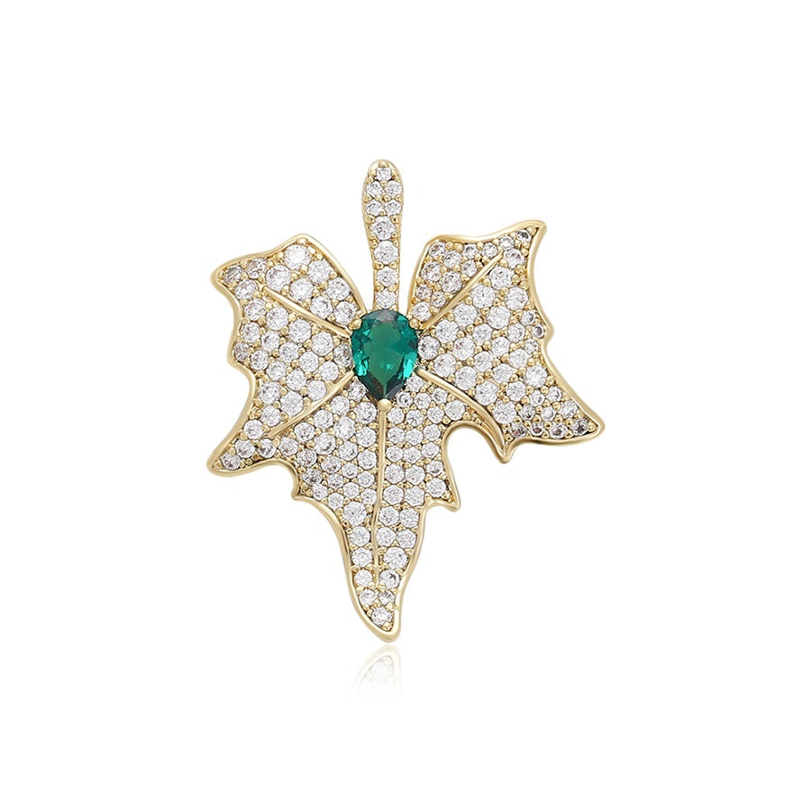 Shree fashion simple 14K gold color pendant （X000844578）