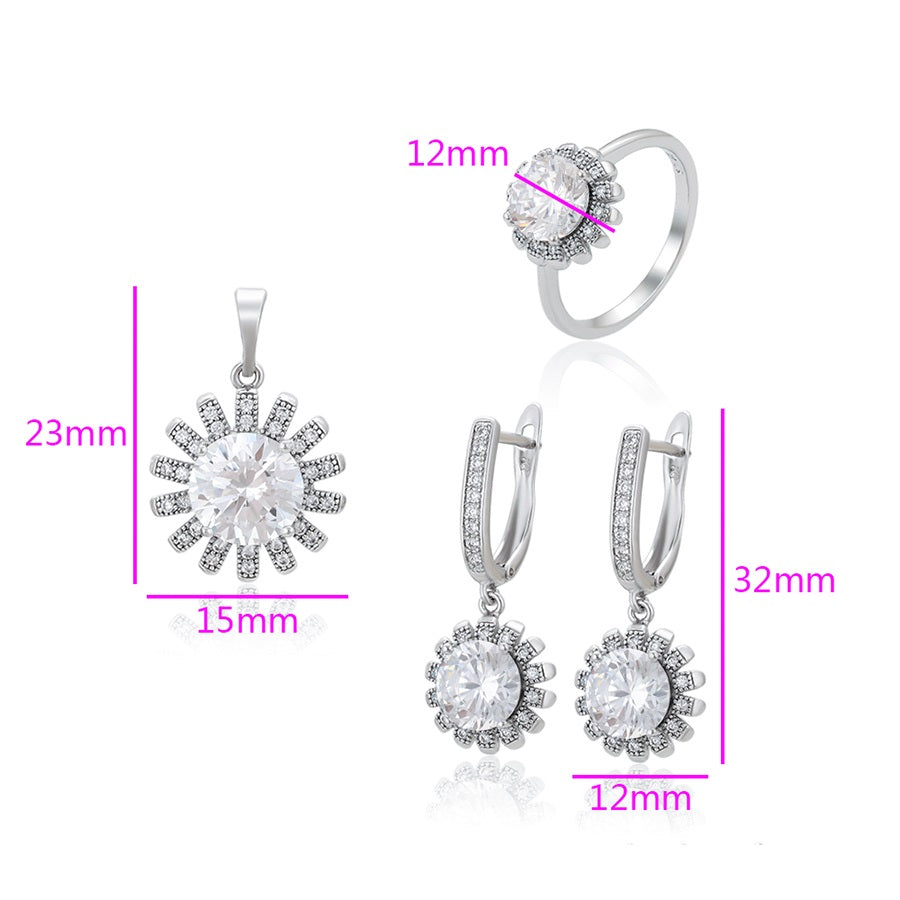 elegant platinum plated set