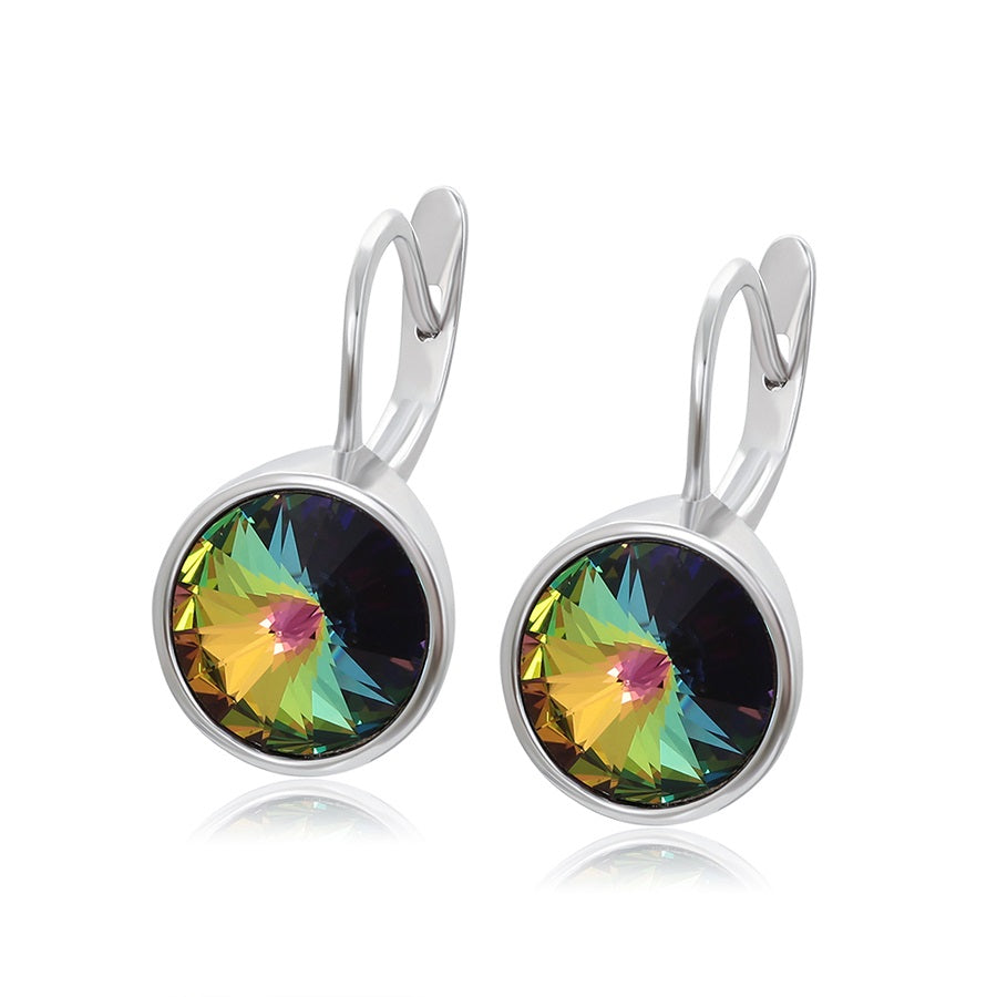 Shree fashion simple crystal earring （93833-A0）