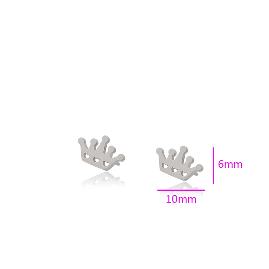 Shree fashion crown earring （A00897672）