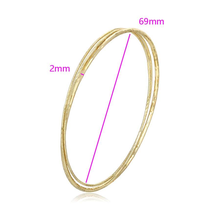 Shree fashion elegant 14K gold color bangle (X000956720)