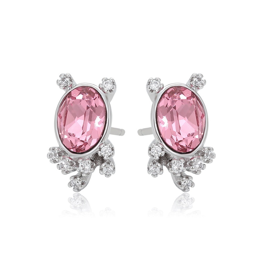 Shree fashion elegant crystal earring (94240-A15)