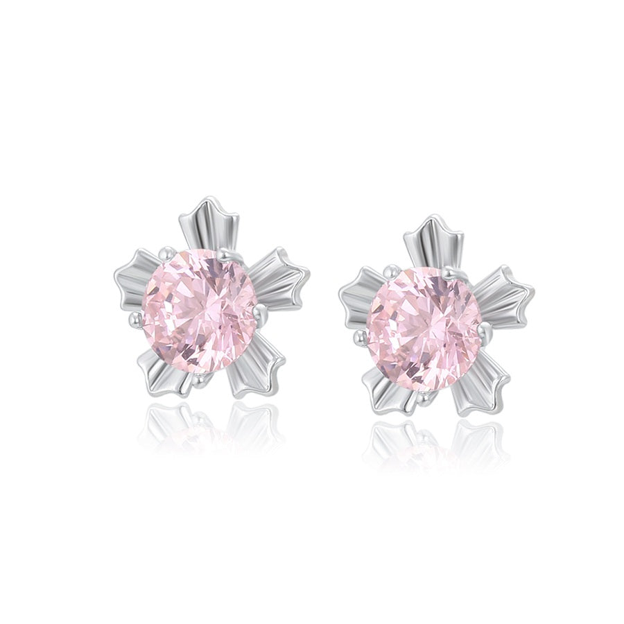 Shree elegant platinum plated earring （A00622885)