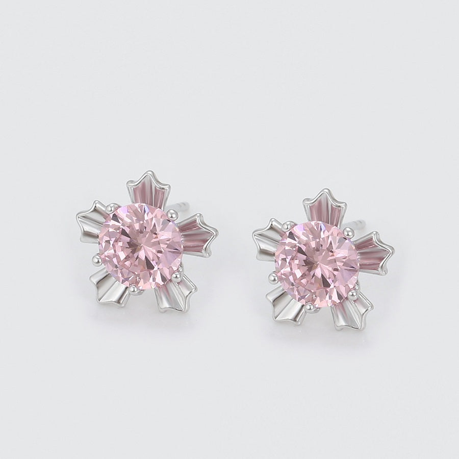 Shree elegant platinum plated earring （A00622885)