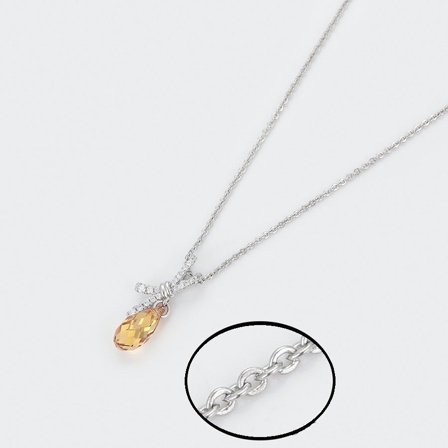 Shree Fashion Platinum Plated Necklace