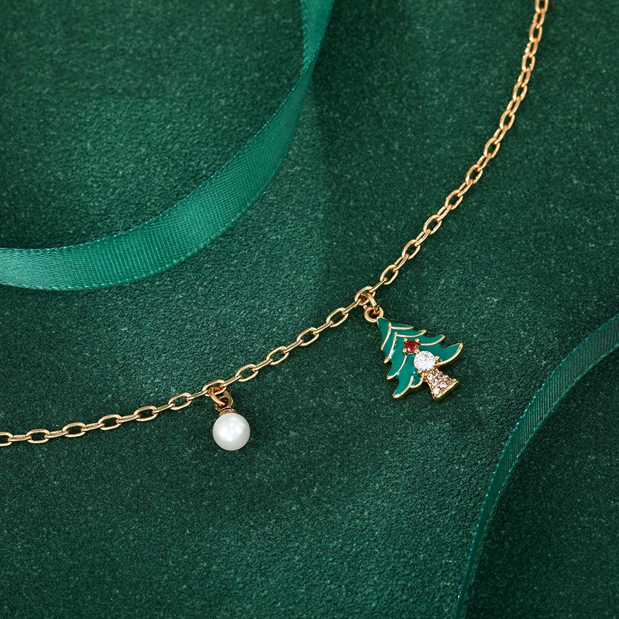 Shree Fashion Christmas 18K Gold Color Bracelet