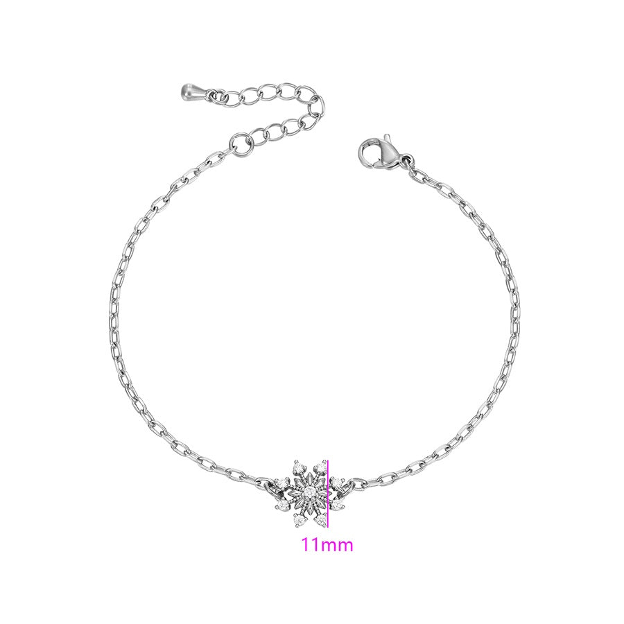 Shree fashion Christmas platinum plated bracelet