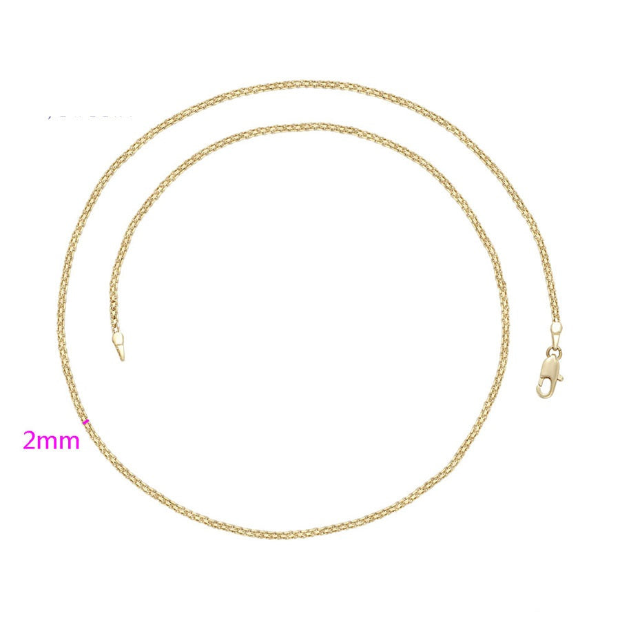 Shree fashion Simple 14K Gold Color Necklace
