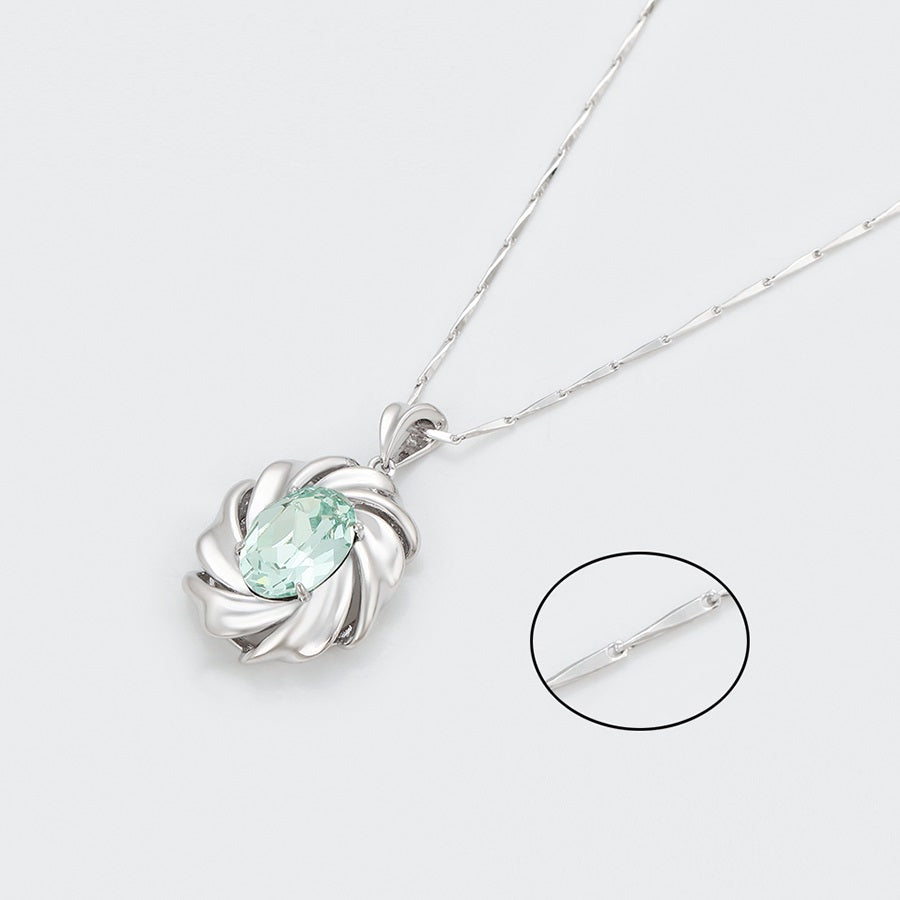 Shree fashion platinum plated necklace