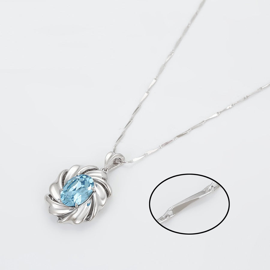 Shree fashion platinum plated necklace