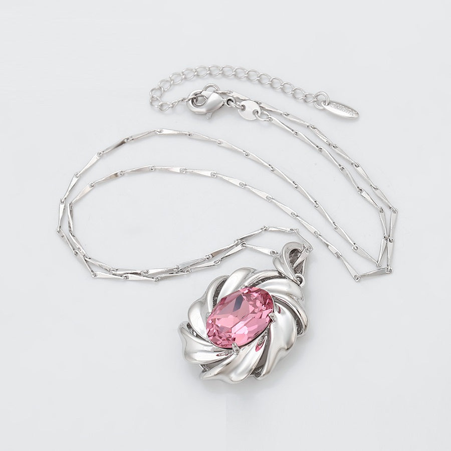 Shree fashion platinum plated necklace