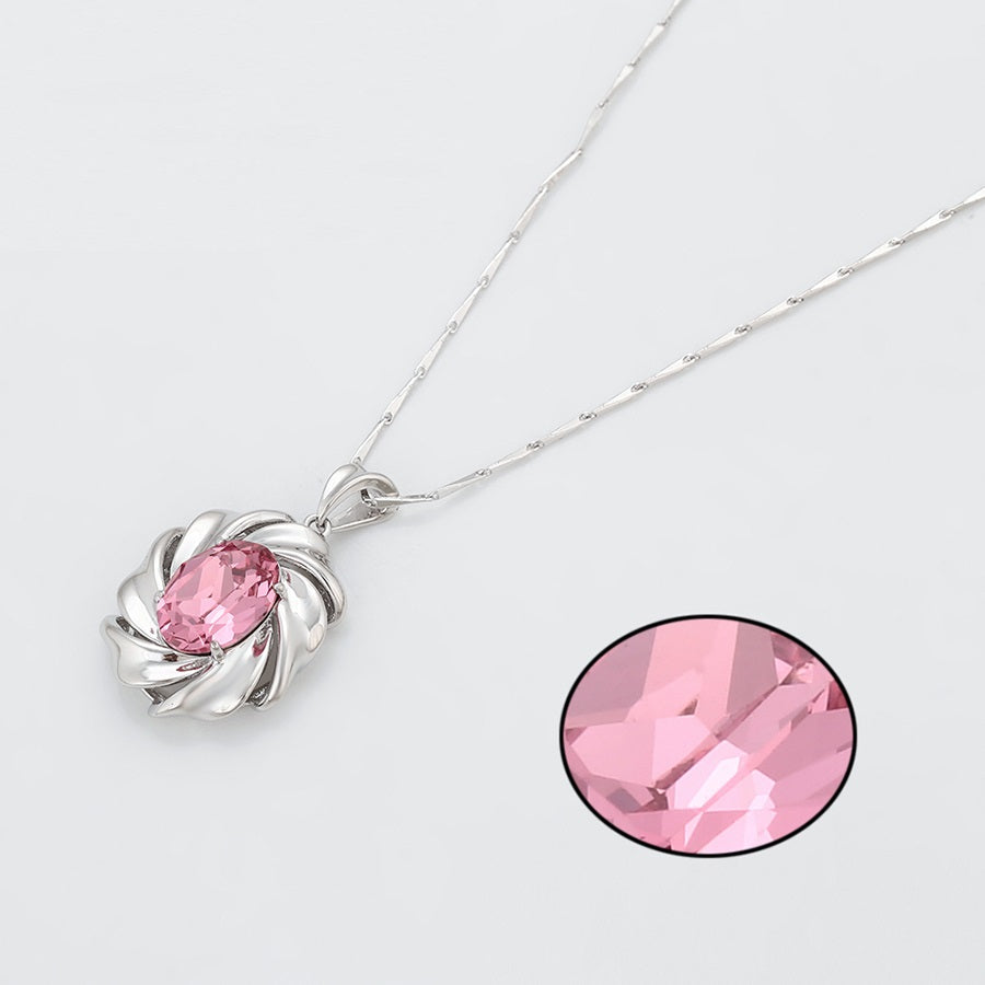 Shree fashion platinum plated necklace