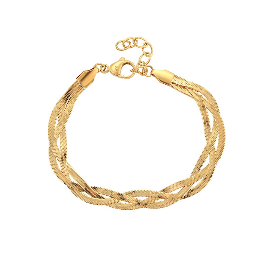 Shree Imitation Gold Cros Bracelet