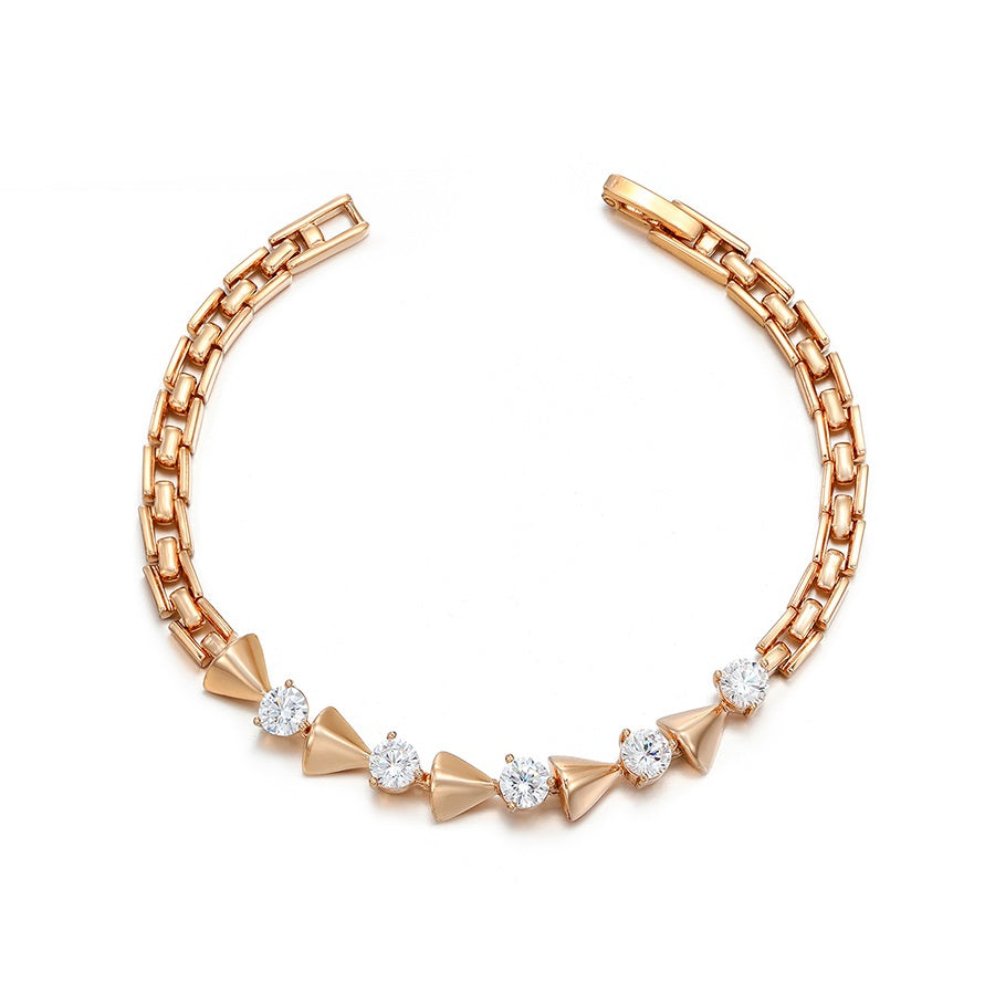 Shree fashion simple 18K gold color bracelet