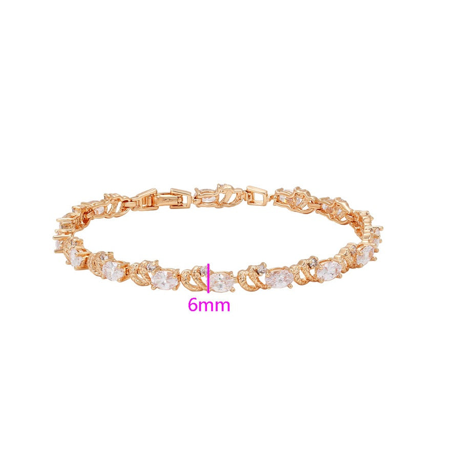 Shree fashion 18K gold color bracelet （M&L -14B23112129）