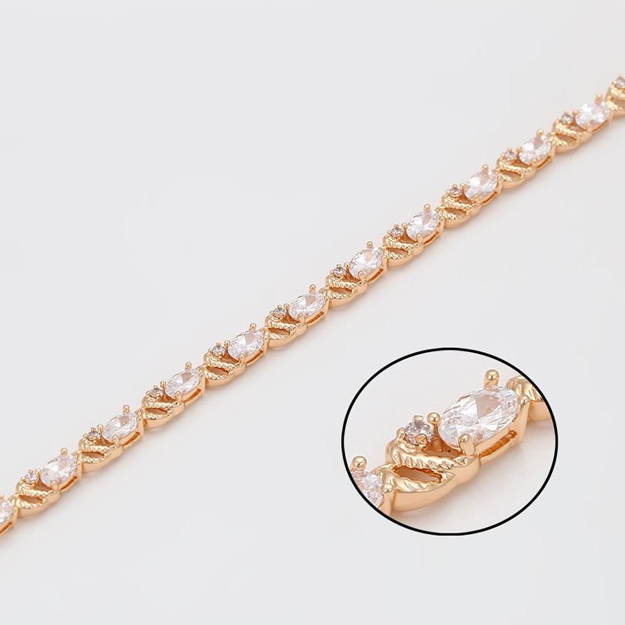 Shree fashion 18K gold color bracelet （M&L -14B23112129）