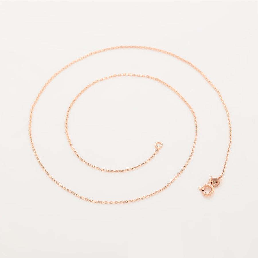 Shree fashion simple rose gold color necklace