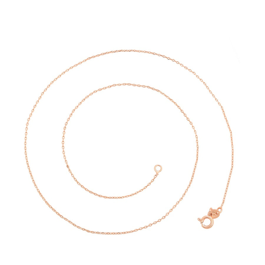 Shree fashion simple rose gold color necklace