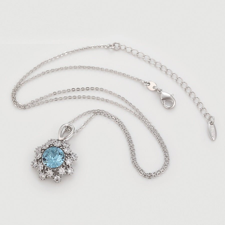 Shree fashion platinum plated necklace