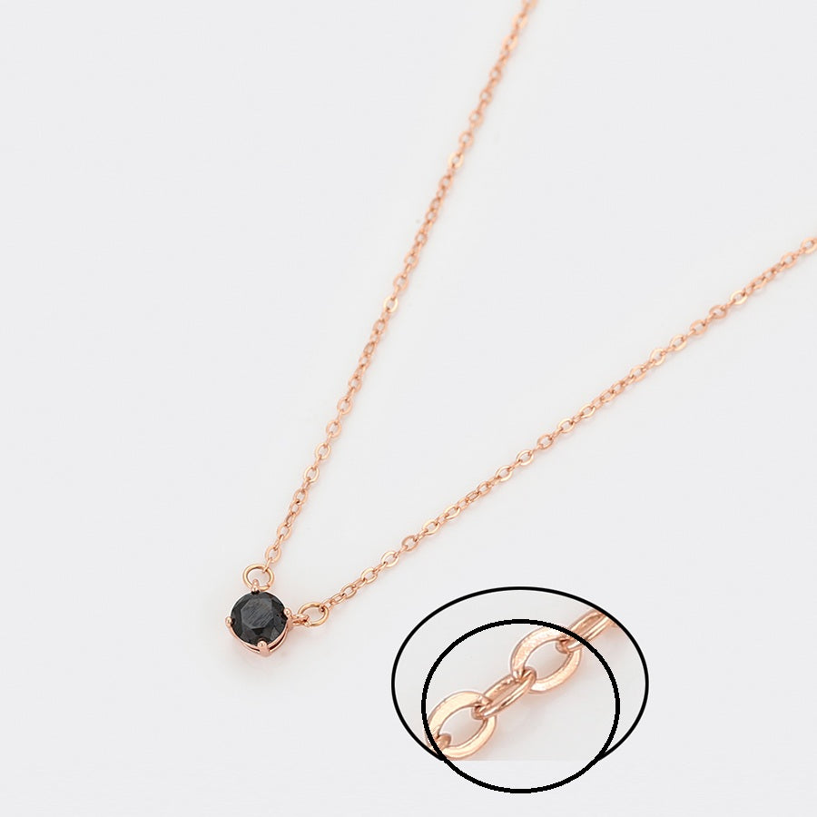 Shree elegant rose gold color necklace (14N2562501)