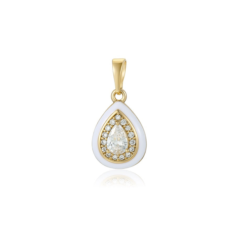 Shree fashion elegant 14K gold color pendant （X000984951）
