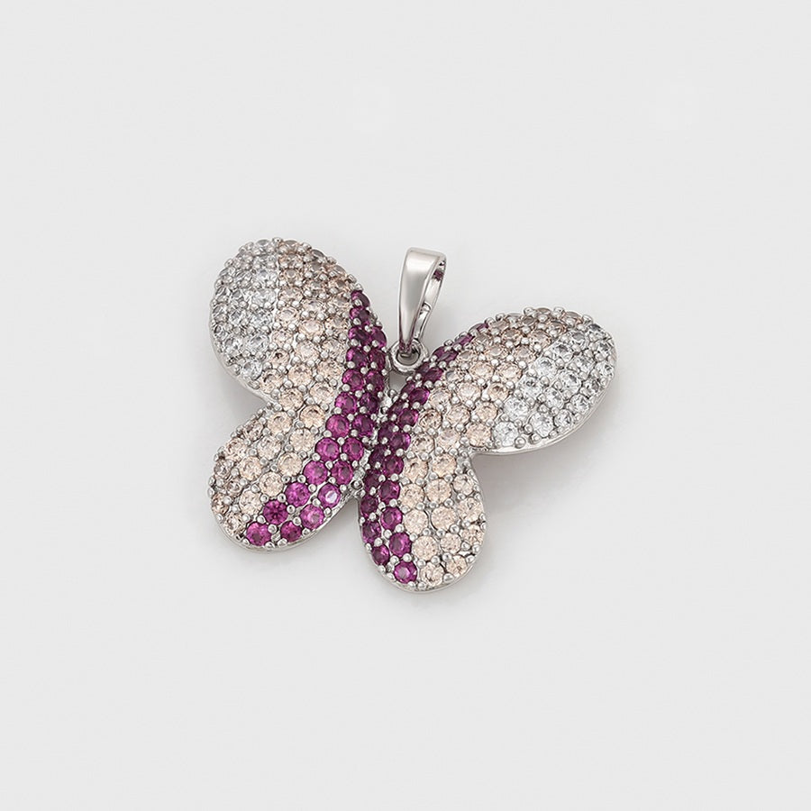 Shree fashion simple platinum plated pendant （X000853176）