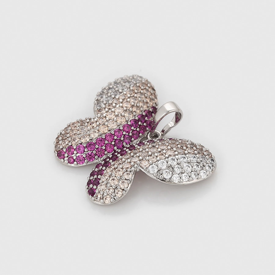 Shree fashion simple platinum plated pendant （X000853176）