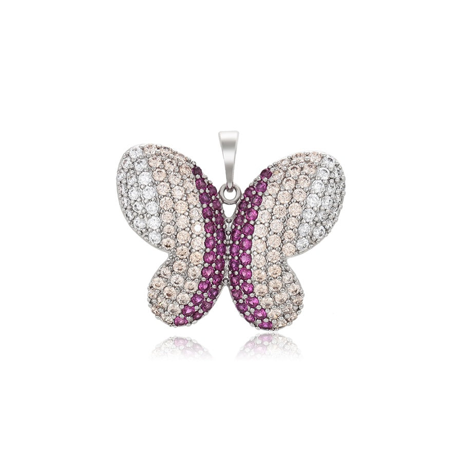 Shree fashion simple platinum plated pendant （X000853176）