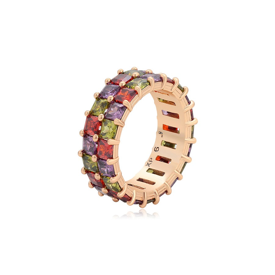 Multi Color Elegant gold rings